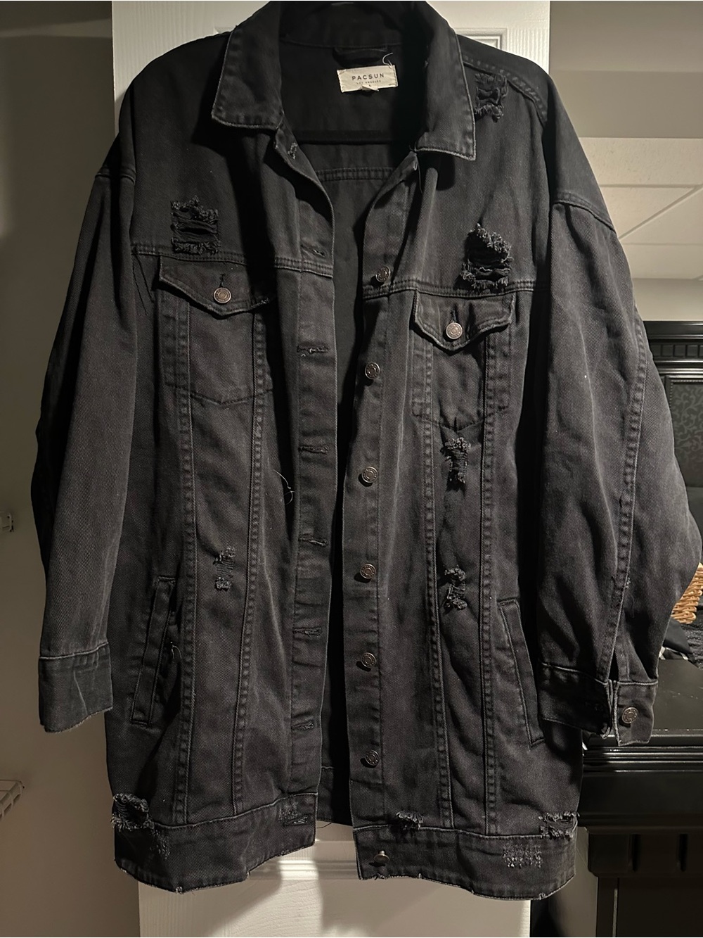 Men’s black Jean jacket